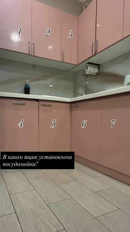 В каком ящике посудомойка?