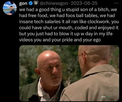 You ruined everything, son of a bitch