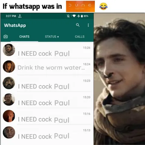 If WhatsApp Was in Dune
