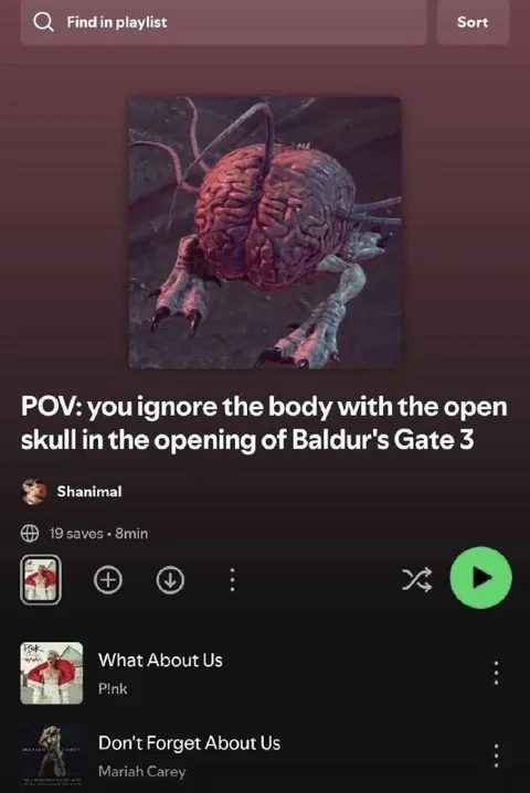 Ignore the Open Skull