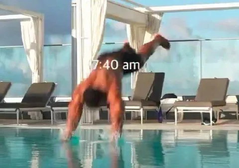 7:40 AM Pool Dive