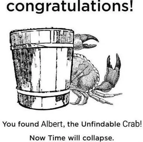 Albert the Unfindable Crab