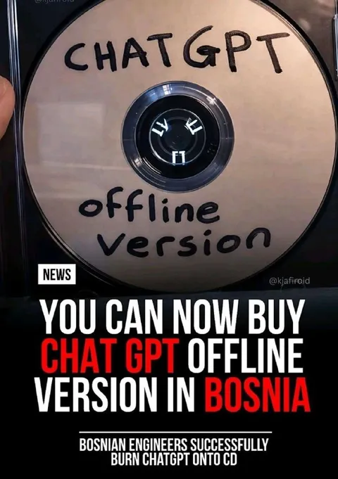 ChatGPT Offline CD in Bosnia