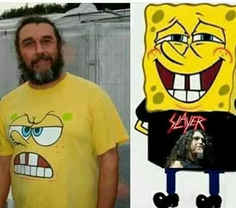 Angry SpongeBob Meets Slayer