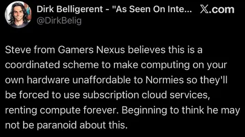 Computing Becomes Unaffordable