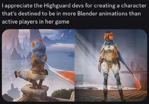 Highguard Character Blender Joke