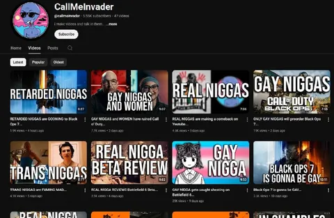 Offensive Call of Duty Channel