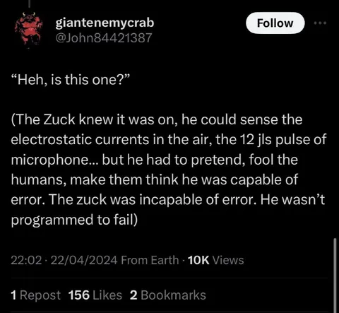 The Zuck Is Incapable of Error