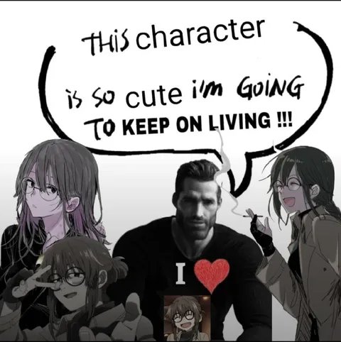 Cute Character Keeps Me Alive