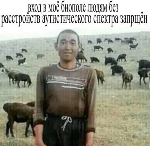 Вход в моё биополе запрещён