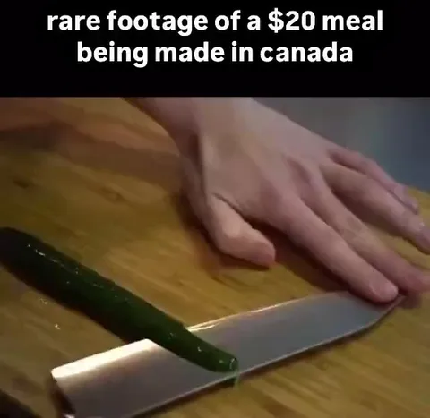 Making a $20 Meal in Canada