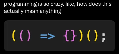 Programming Symbols Make No Sense