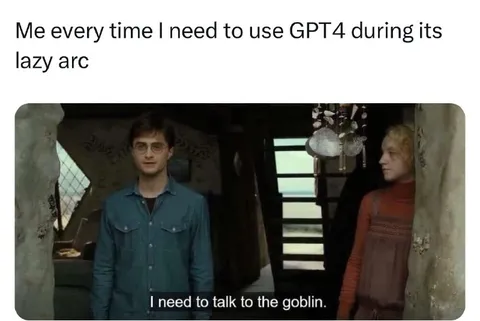 GPT-4 Lazy Arc Goblin