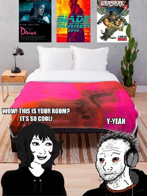 Cool Room With Embarrassing Posters