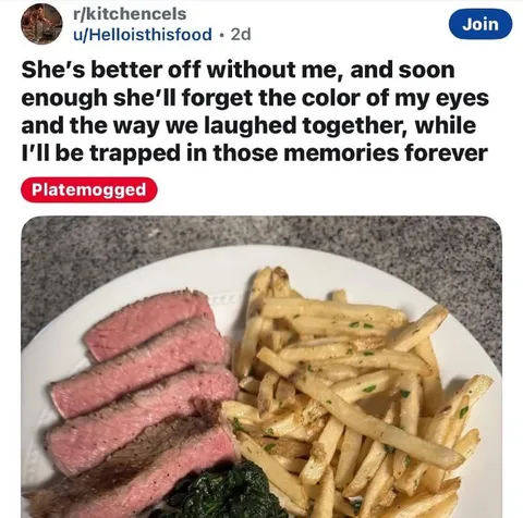 Better Off Without Me Steak