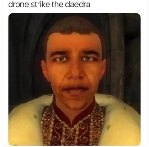 Drone Strike the Daedra