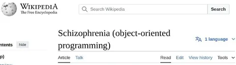 Schizophrenia Object-Oriented Programming