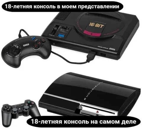 18-летняя консоль: ожидание и реальность