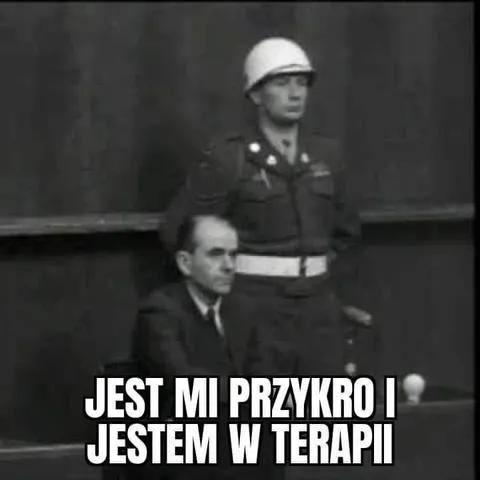Jest mi przykro i jestem w terapii