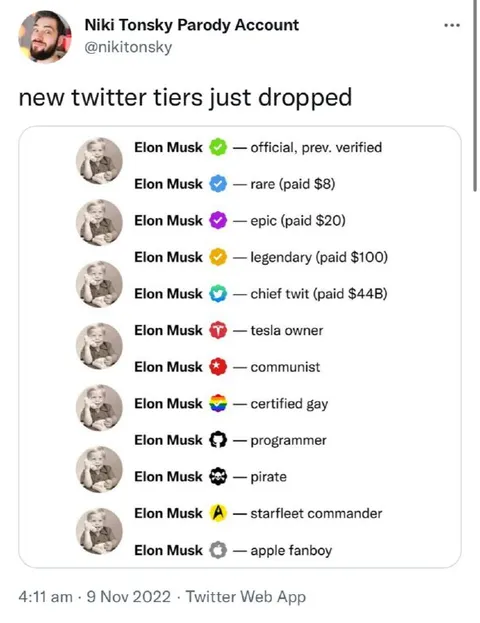 New Twitter Tiers Just Dropped