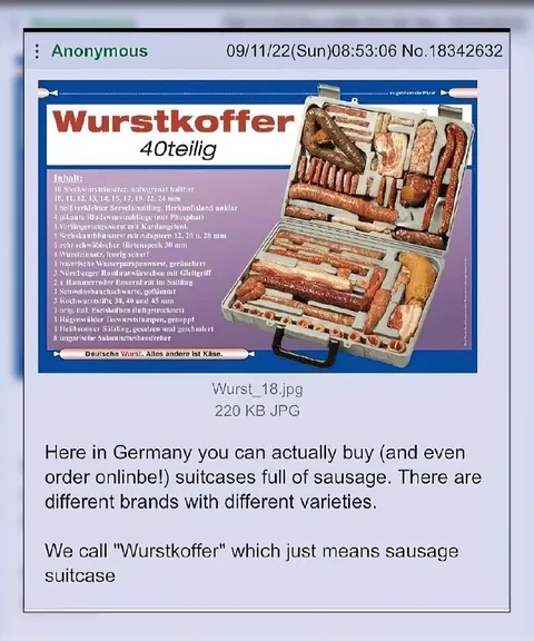 Der Wurstkoffer