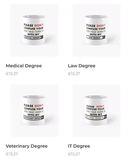Please Don't Confuse Your Degree