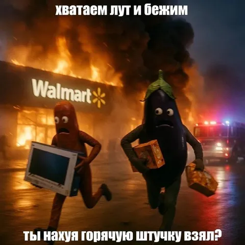 Хватаем лут и бежим