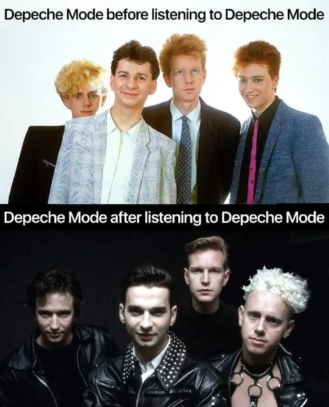 Depeche Mode Before and After