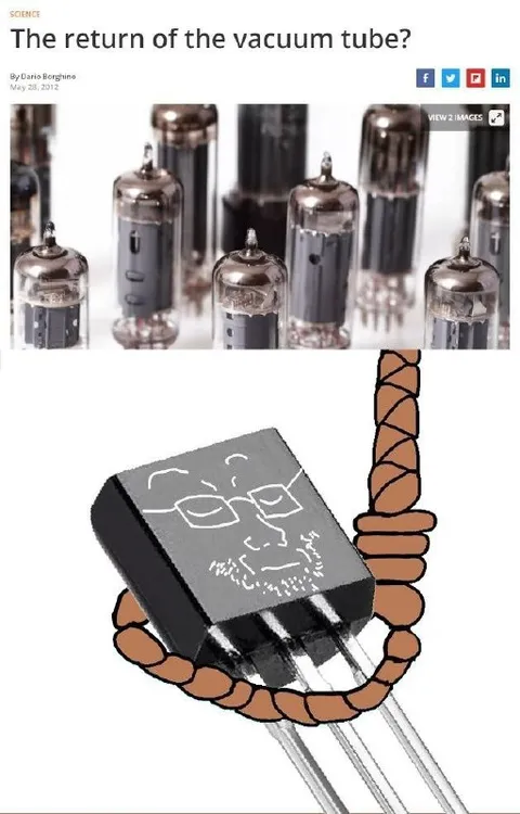 The return of the vacuum tube?