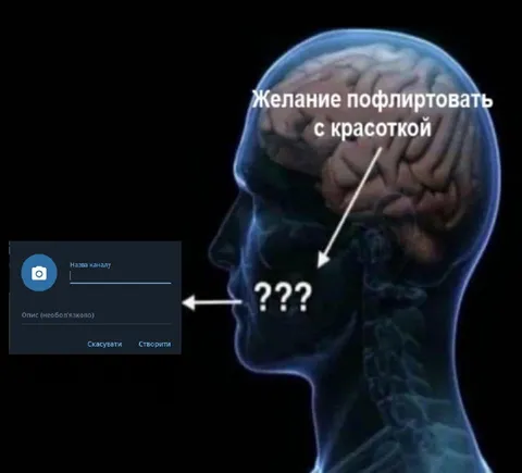 Желание пофлиртовать с красоткой