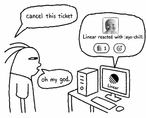 Cancel This Ticket Reaction