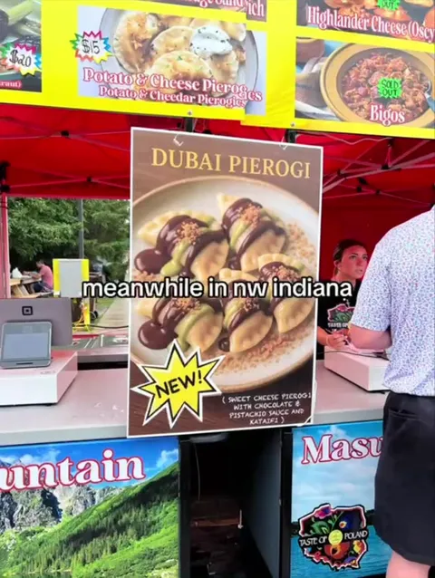 Dubai Pierogi in NW Indiana