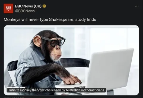 Monkey Challenged by Mathematicians