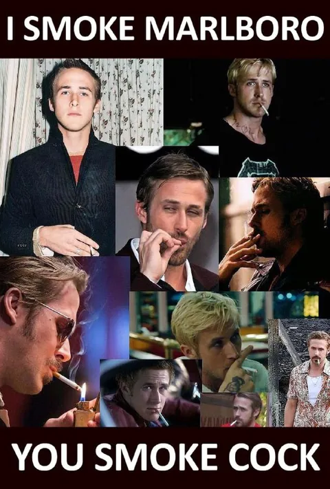 I Smoke Marlboro You Smoke Cock