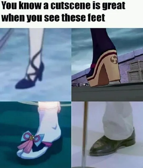 Cutsсene Feet Appreciation