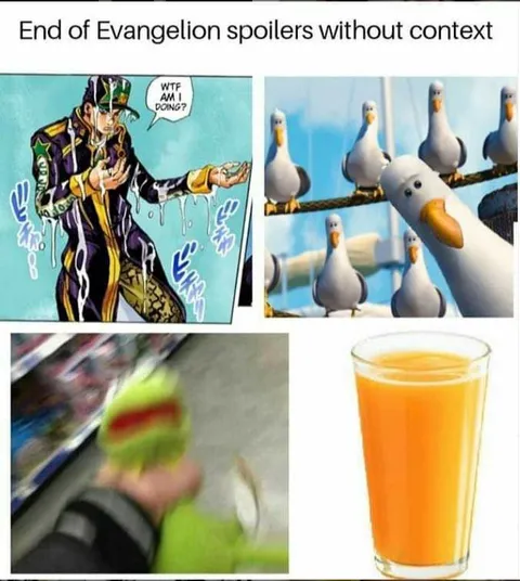 End of Evangelion Spoilers Without Context