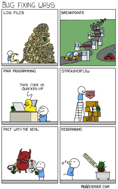 Bug Fixing Ways Comic