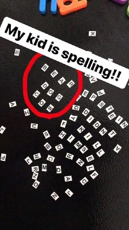 My Kid Is Spelling