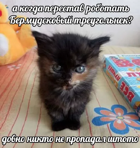 Когда перестал работать Бермудский треугольник