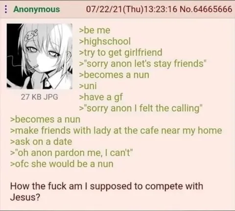 How Do I Compete With Jesus