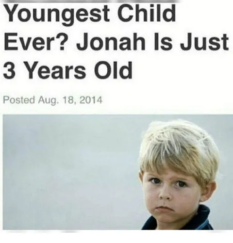Youngest Child Ever