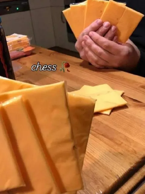 Chess Made of Cheese