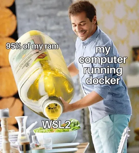 95% RAM Running Docker