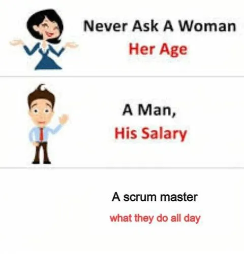 Never Ask a Scrum Master