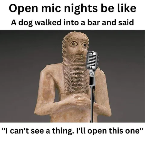 Open Mic Dog Joke