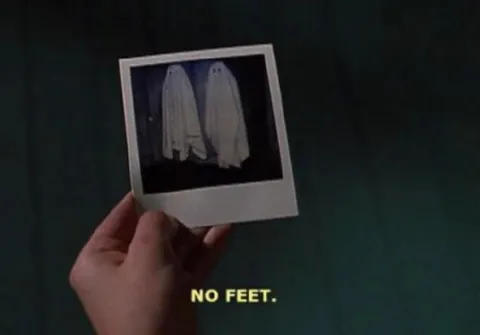 No Feet Ghost Photo