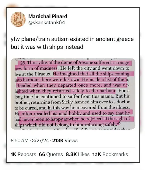 Ancient Greek Ship Autism
