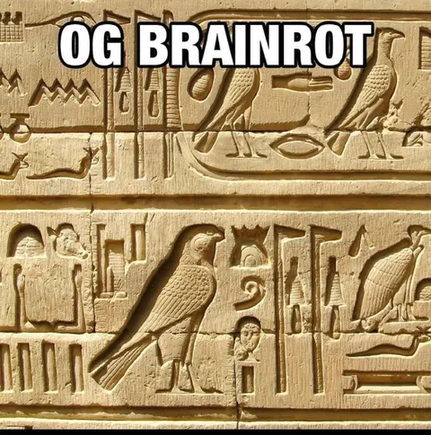 OG Brainrot Egyptian Hieroglyphs