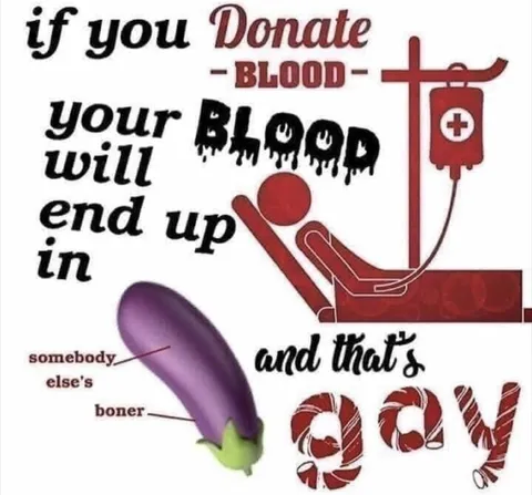 Blood Donation Ends Up in a Boner