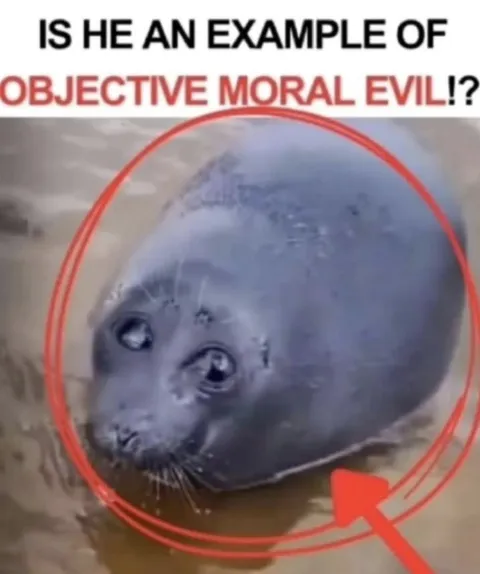 Objective Moral Evil Seal